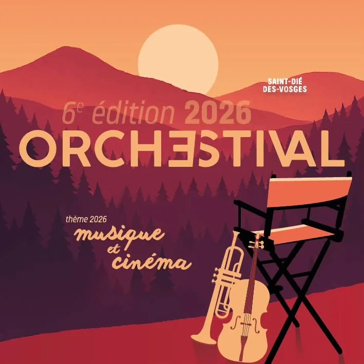 Affiche du concert « Concert dans le cadre de l'Orchestival de Saint-Dié-des-Vosges »